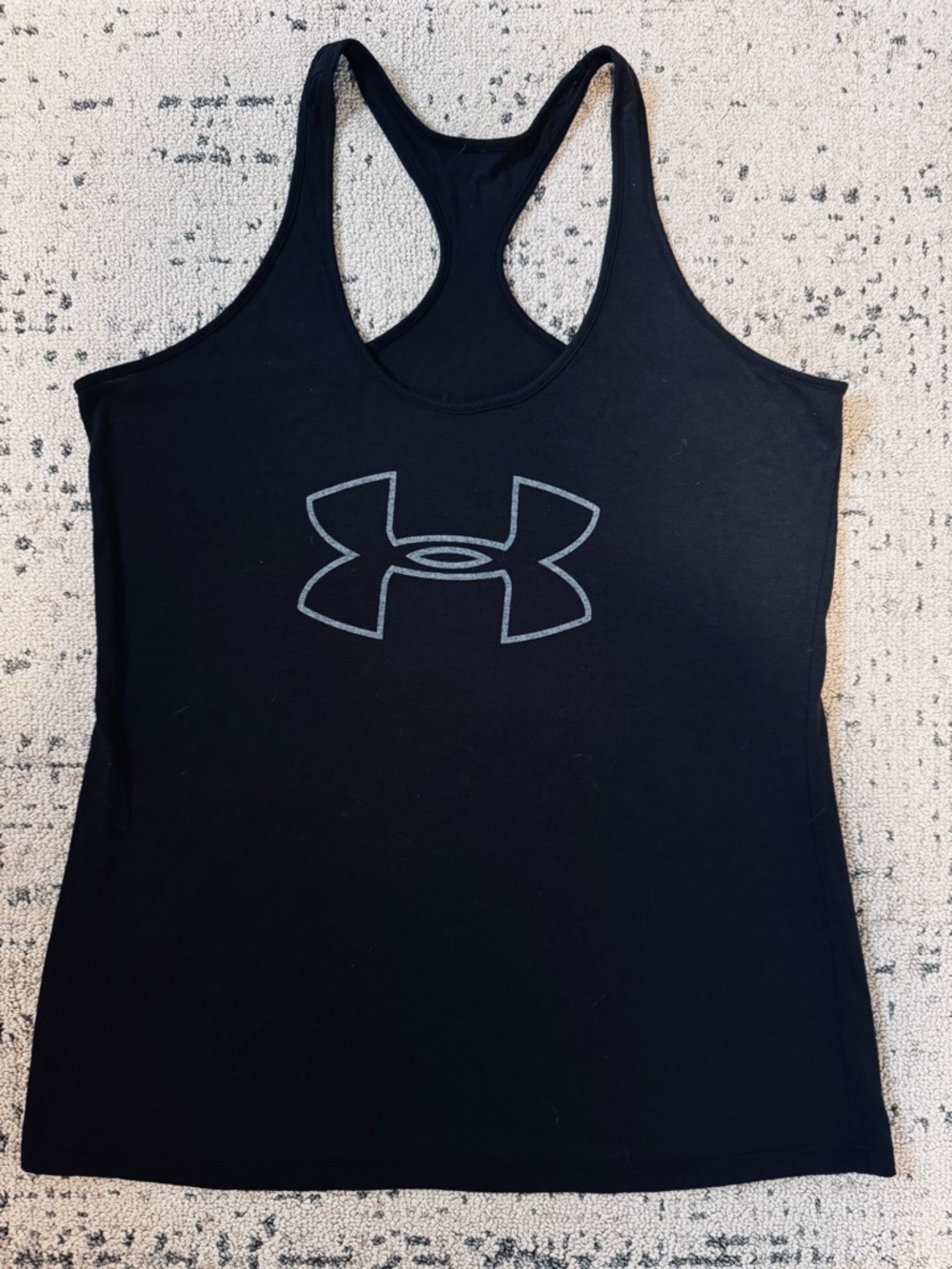 Under Armour Women's Tech Graphic Tank Top Med/Black